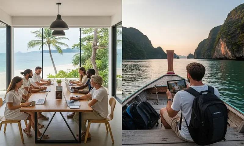 Destinations thailand visa dtv travel packages for remote workers 2026