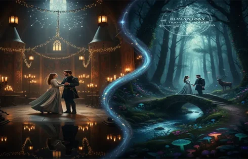Immersive romantasy travel retreats in european castles and enchanted forests
