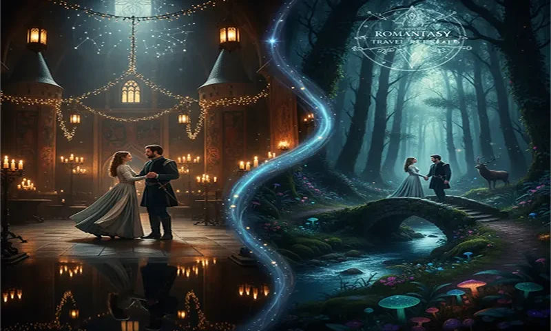 Immersive romantasy travel retreats in european castles and enchanted forests
