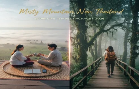 Misty mountain nan thailand travel packages for slow life 2026