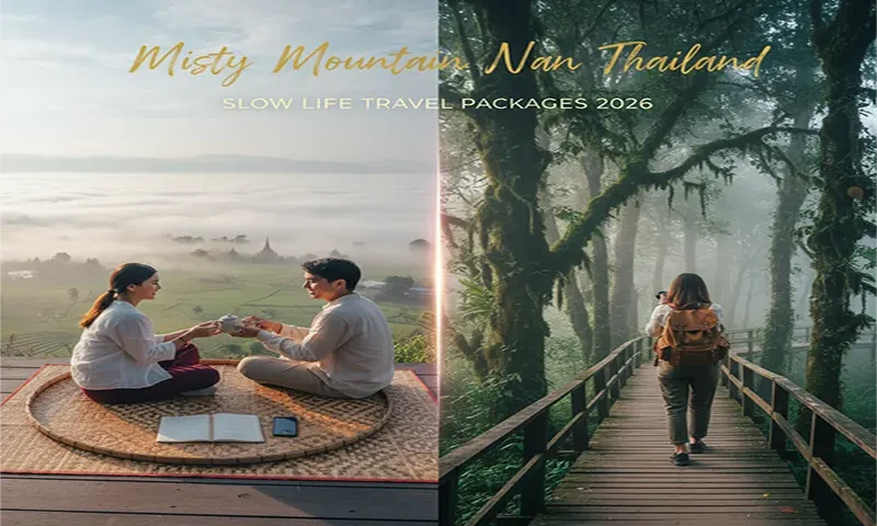 Misty mountain nan thailand travel packages for slow life 2026